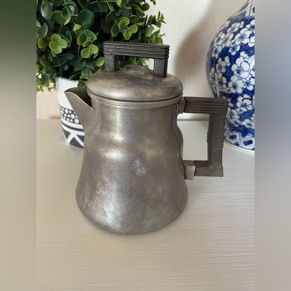 Vintage 1950’s Wear- Ever Aluminum No 3004 4-5 Cup Coffee Percolator
